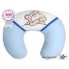 Extra överdrag till Amningskudde Nallebjörn Barnaba Blå