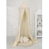 Set: Sänghimmel upphängd från taket med Lekmatta med Kuddar - beige