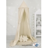 Set: Sänghimmel upphängd från taket med Lekmatta med Kuddar - beige