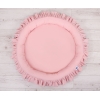 Set: Sänghimmel upphängd från taket med Lekpöl med volang- pastel rosa