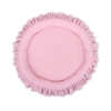 Set: Sänghimmel upphängd från taket med Lekpöl med volang- rosa