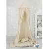 Set: Sänghimmel upphängd från taket med Lekpöl och Kuddar - beige