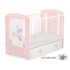 Spjälsäng 120x60cm Dreamy bunny med lådor MAXI