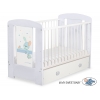 Spjälsäng 120x60cm Dreamy bunny med lådor MAXI