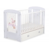 Spjälsäng 120x60cm Dreamy bunny med lådor MAXI