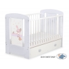 Spjälsäng 120x60cm Dreamy bunny med lådor MAXI
