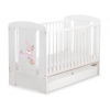 Spjälsäng 120x60cm Dreamy bunny med lådor STANDARD