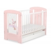 Spjälsäng 120x60cm Dreamy bunny med lådor STANDARD