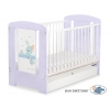 Spjälsäng 120x60cm Dreamy bunny med lådor STANDARD