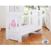 Spjälsäng 120x60cm Glamour no. 5015-07-2 rosa