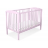 Spjälsäng 120x60cm med hjärtan Nr. 5003-08- rosa