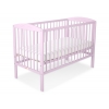 Spjälsäng 120x60cm med hjärtan Nr. 5003-08- rosa