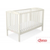 Spjälsäng 120x60cm med krona no. 5006-10- cream