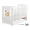 Spjälsäng 120x60cm Nallebjörn med rosett cream no. 5004-07-321