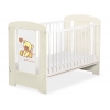 Spjälsäng 120x60cm Nallebjörn med rosett cream no. 5004-10-321