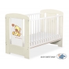 Spjälsäng 120x60cm Nallebjörn med rosett cream no. 5004-10-321