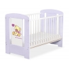 Spjälsäng 120x60cm Nallebjörn med rosett lilac no. 5004-09-325