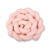 Spjälskydd Fläta XXL- 360 cm pulverrosa