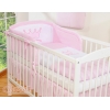 Spjälskydd till spjälsäng 120x60 och 140x70 Little Prince/Princess rosa