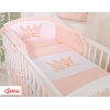 Spjälskydd till spjälsäng 120x60 och 140x70 Little Prince/Princess rosa