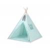 Tipi Lektält med lekmatta och dekorfjädrar- mynta
