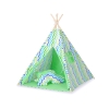 Tipitält Chevron green-blå