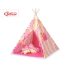 Tipitält Chevron pink-yellow