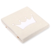 Underbar Barn Fleecefilt Little Prince/Princess cream