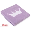 Underbar Barn Fleecefilt Little Prince/Princess lila