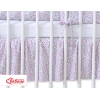 Volang / sängkappa till Babysäng 140x70cm- hjärtan rosa flowres