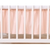 Sängkappa spjälsäng 60x120 Rosa