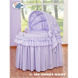 Babykorg med huva och rullar Babykorg med huva och rullar