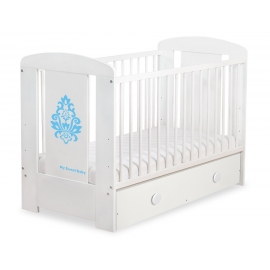 Babysäng 120x60cm Glamour med lådor MAXI