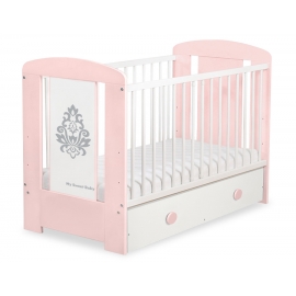 Babysäng 120x60cm Glamour med lådor MAXI