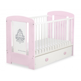 Babysäng 120x60cm Glamour med lådor MAXI