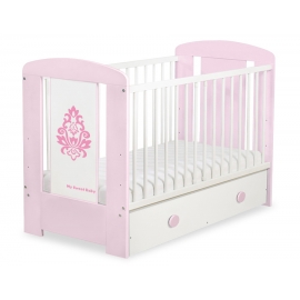 Babysäng 120x60cm Glamour med lådor MAXI
