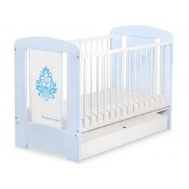 Babysäng 120x60cm Glamour med lådor STANDARD