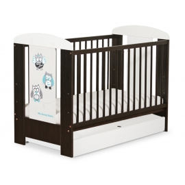 Babysäng 120x60cm Uglor med lådor STANDARD