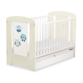 Babysäng 120x60cm Uglor med lådor STANDARD
