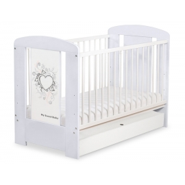 Babysäng med lådor STANDARD 120x60cm Chic