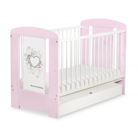 Babysäng med lådor STANDARD 120x60cm Chic