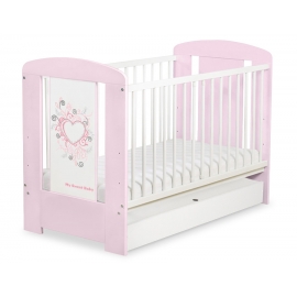 Babysäng med lådor STANDARD 120x60cm Chic