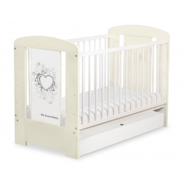 Babysäng med lådor STANDARD 120x60cm Chic