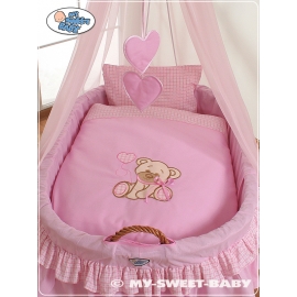 Bäddset / Sängkläder 2-delar for Moses Basket crib no 99690e-324 or 79690e-324