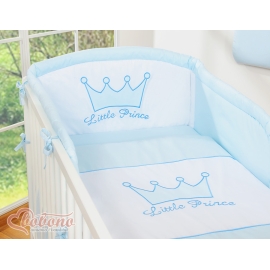 Bäddset / Sängkläder 2-delar Little Prince/Princess blå