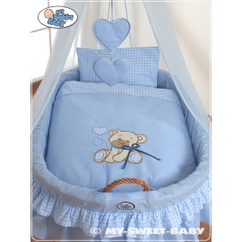 Bäddset / Sängkläder 2-delar till Babykorg no 99690e-323 or 79690e-323