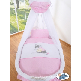 Bäddset / Sängkläder 2-delar till Babykorg no 99690e-814 or 79690e-814