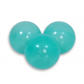 Bollar till Bollhav 50 st.- aqua transparent