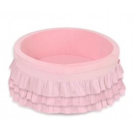Bollhav med volanger utan bollar, Bollpool - rosa