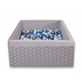 Bollhav med färgade bollar